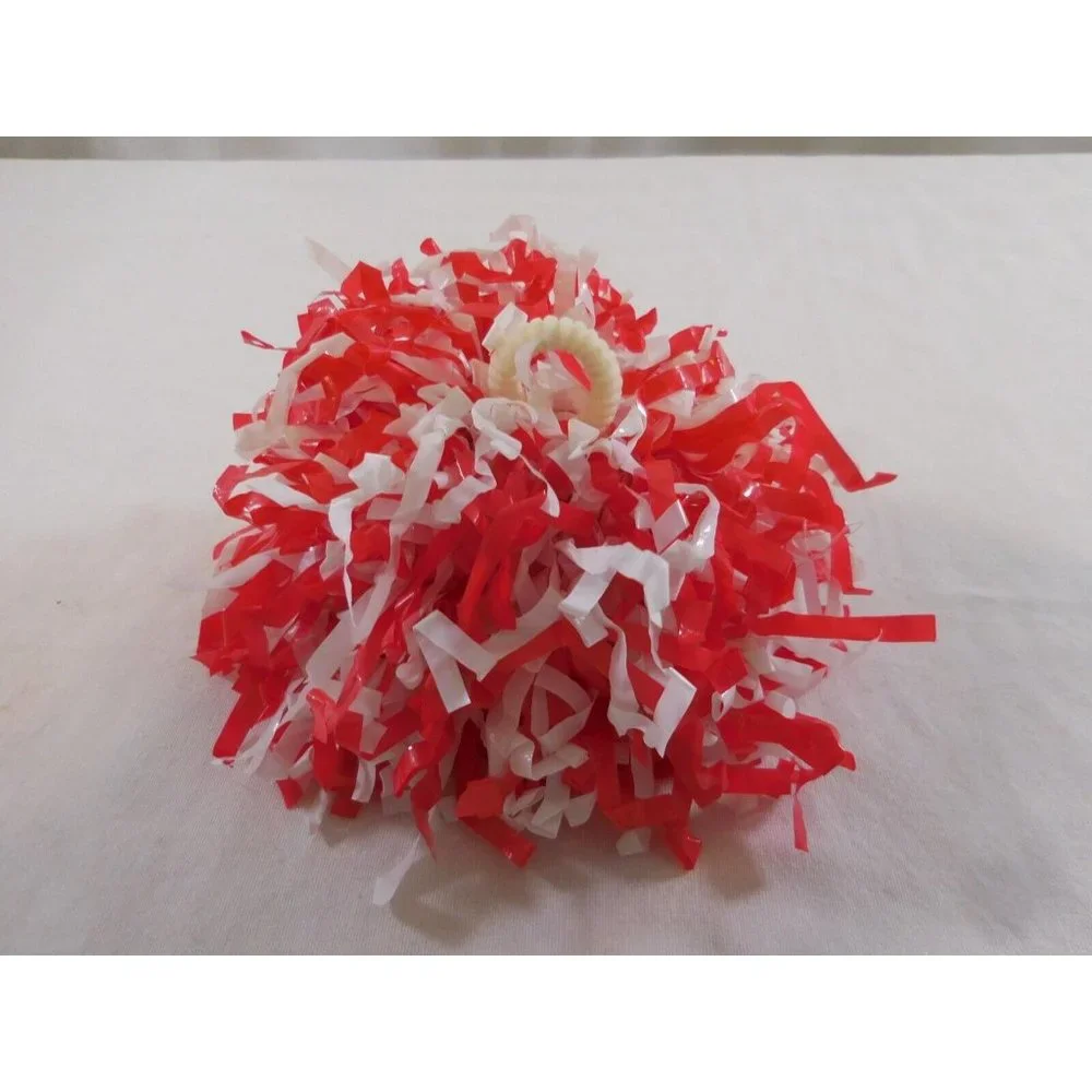 American Girl Doll Red & White Cheerleader Pom Pom for‎ 1996 Pleasant Co. Outfit